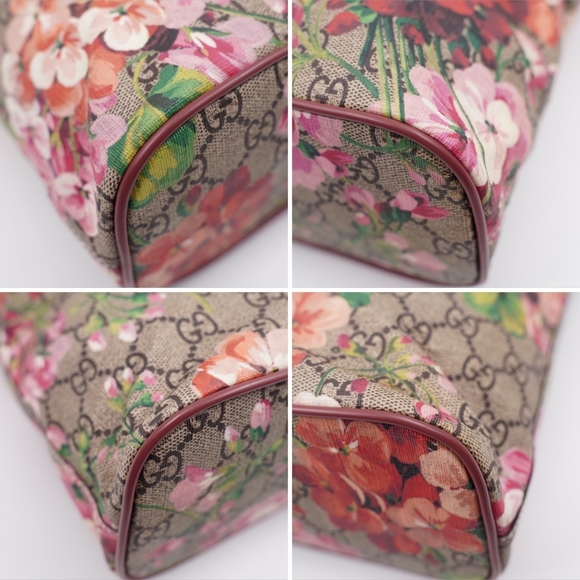 ❌️❌️SOLD❌️❌️BZ33 💚 Gucci Soft GG Supreme Monogram Blooms - Picture 9 of 15
